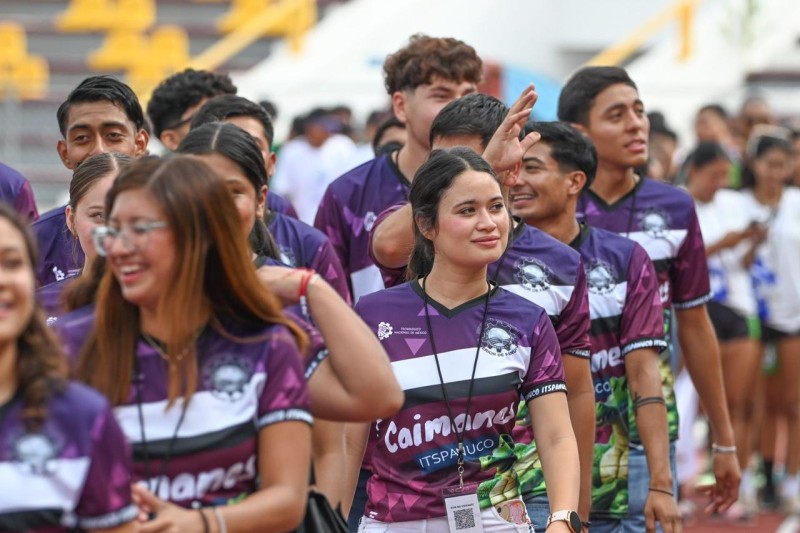 Recibe la Capital de Tamaulipas a jóvenes deportistas de tecnológicos de México