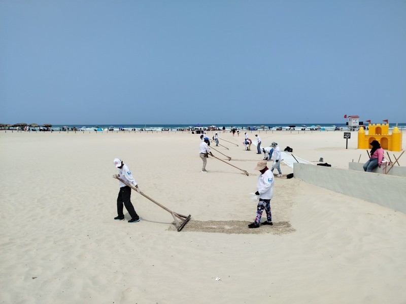 Garantiza Erasmo González una playa limpia y certificada para vacaciones de verano