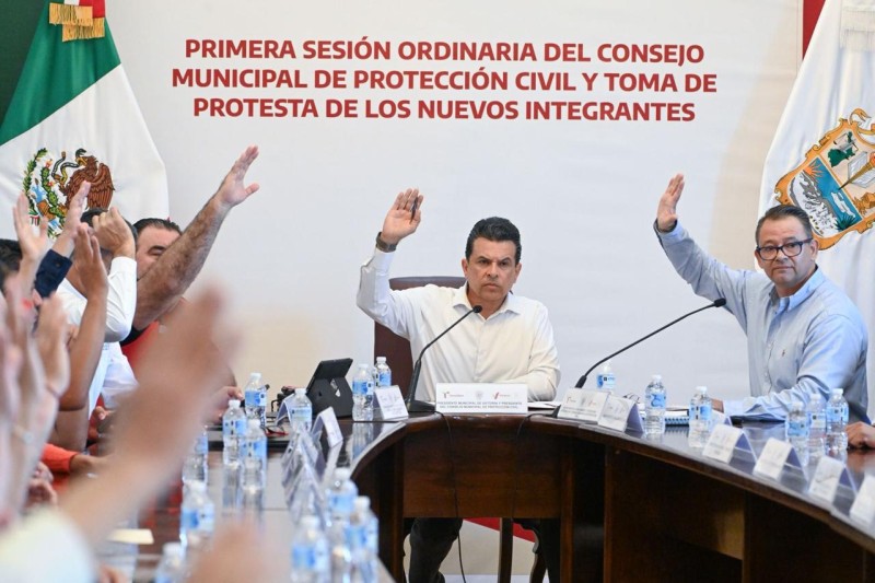 Toma protesta Consejo de Protección Civil en Victoria
