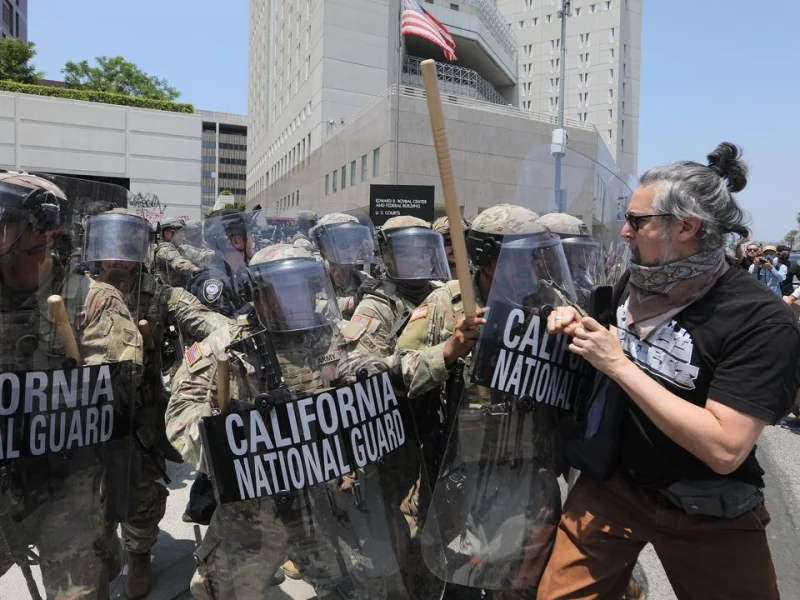 Apoyaría arresto de gobernador de California, dice Trump sobre redadas