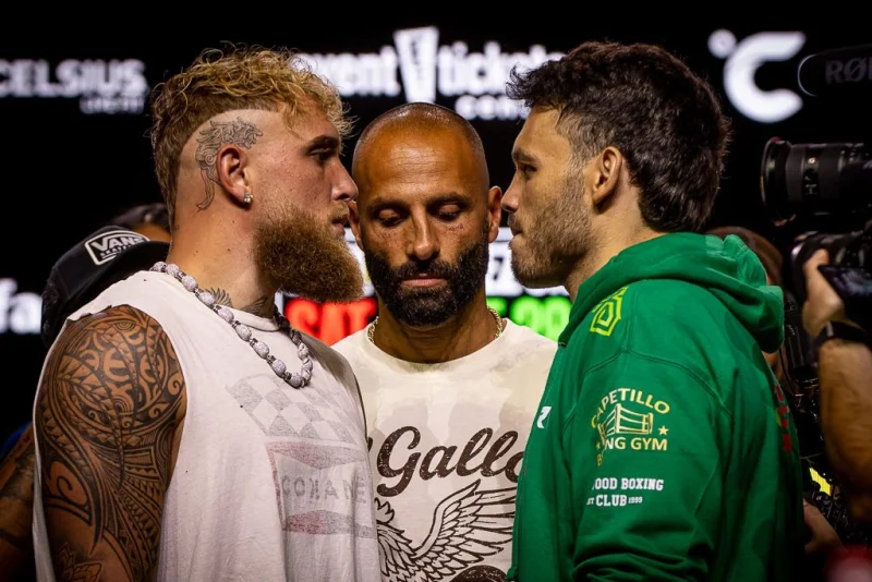 Chávez Jr. y Jake Paul libran la báscula para su combate del sábado