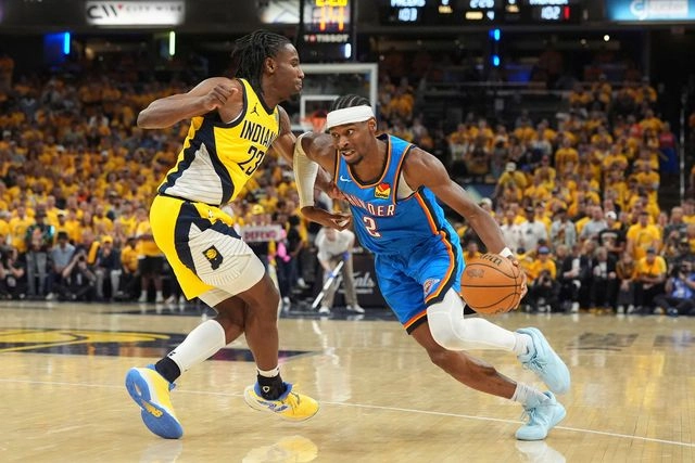 Thunder remonta y vence a Pacers para empatar las Finales de la NBA