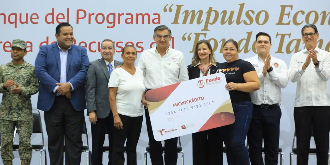 Américo Villarreal entrega apoyos a emprendedores por más de 33 mdp en Tamaulipas
