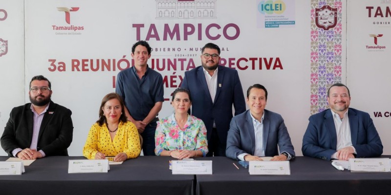 Encabeza Mónica Villarreal Reunión del ICLEI en Tampico