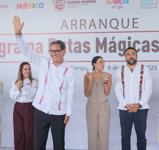 Con “brochazo” inician “Rutas Mágicas de Color” en zona turística de Miramar