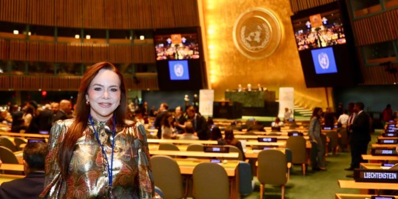 Carmen Lilia Canturosas representa a México en foro de la ONU sobre desarrollo sostenible
