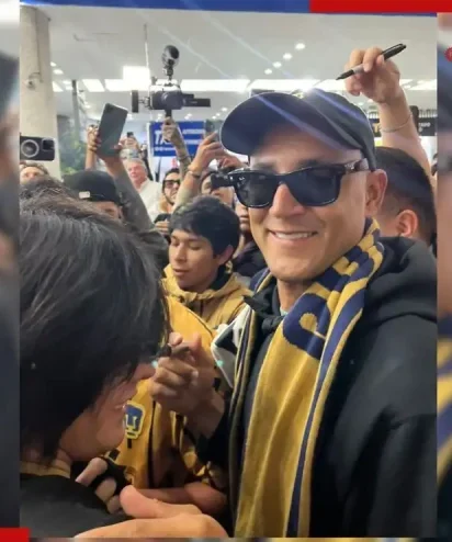 Navas llega a México con visa de trabajo para jugar con Pumas