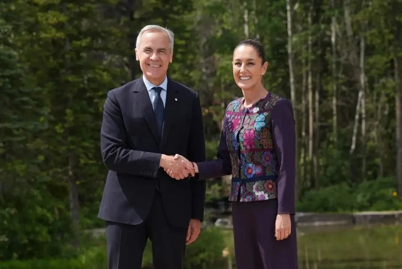 Tras llamada, Sheinbaum y Carney reiteran fortalecer nexo México-Canadá