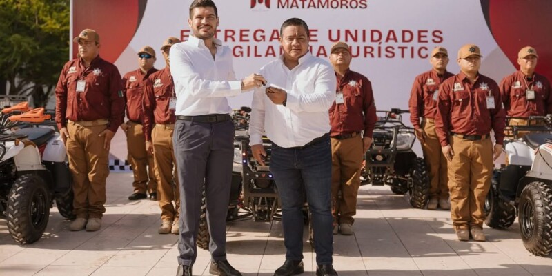 Refuerza Beto Granados la seguridad en Matamoros