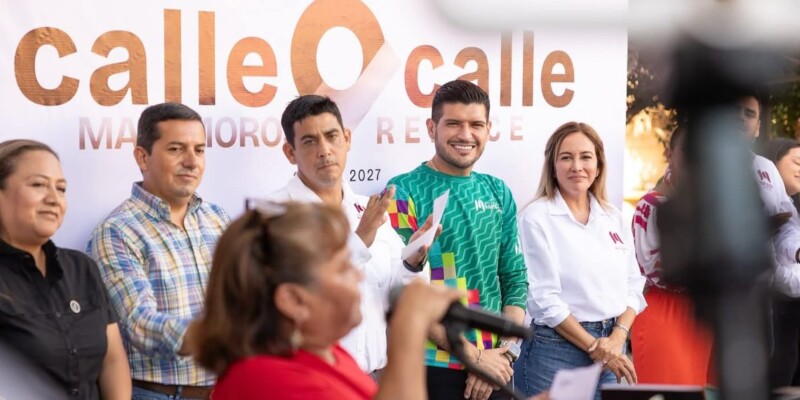 Transforma Beto Granados el Fraccionamiento Hacienda del Puente con obras y servicios públicos