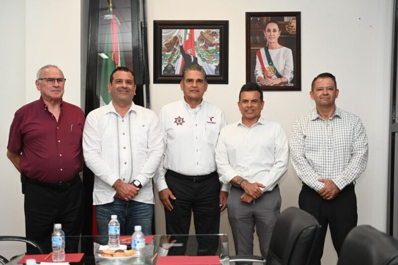 Refirma alcalde de Victoria colaboración con Secretario de Seguridad, General Carlos Arturo Pancardo Escudero
