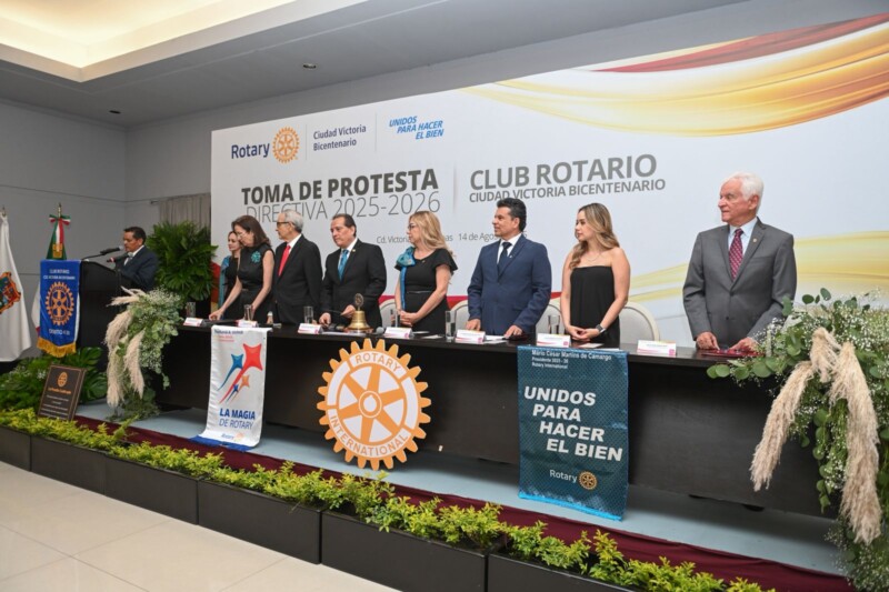 Reconoce Lalo Gattás labor altruista del Club Rotario Bicentenario