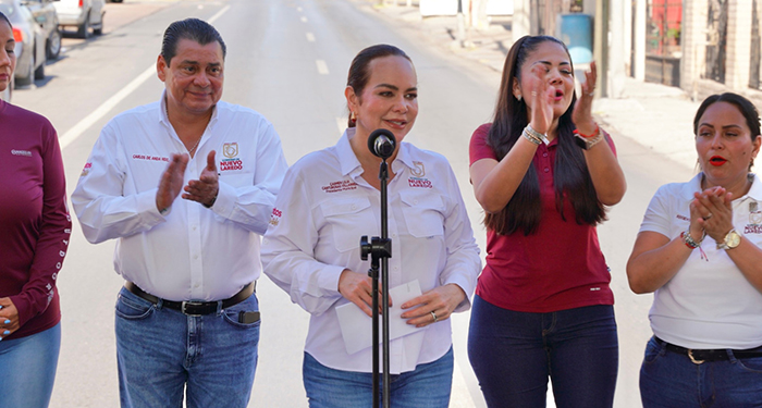Fortalece gobierno municipal de Nuevo Laredo infraestructura urbana con obras de recarpeteo