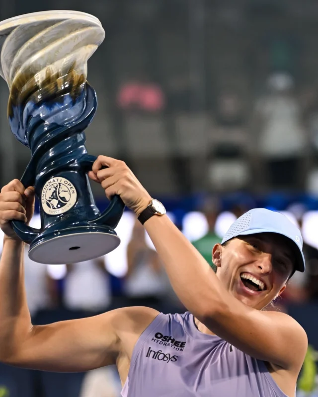 Iga Swiatek se corona en el Abierto de Cincinnati