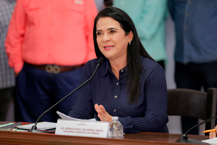 Tampico, de las ciudades más seguras del país pese a violencia en el norte de Tamaulipas: Mónica Villarreal