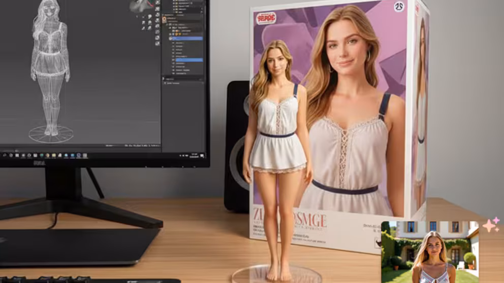 Así puedes crear tu Muñeco 3D escala con la IA de Google