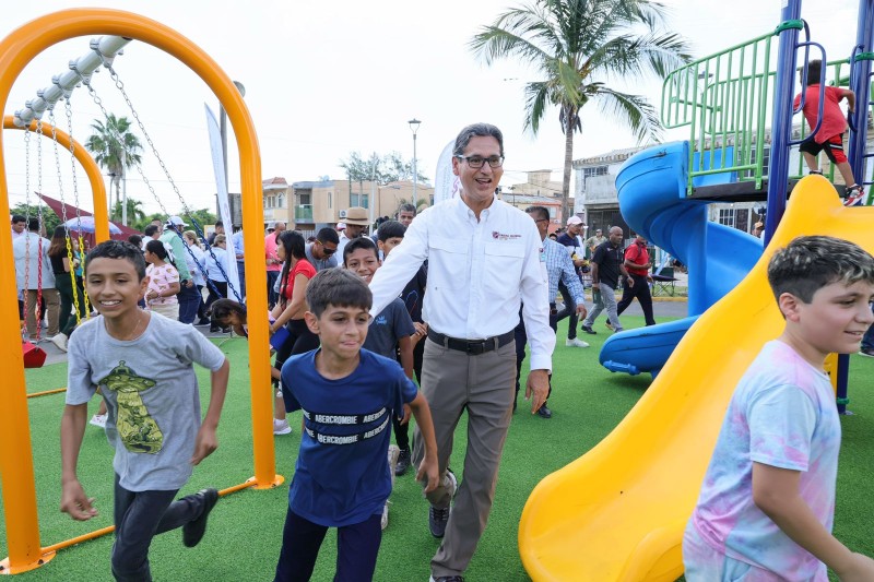 Madero se transforma, Erasmo inaugura más obras de pavimentación y parque recreativo