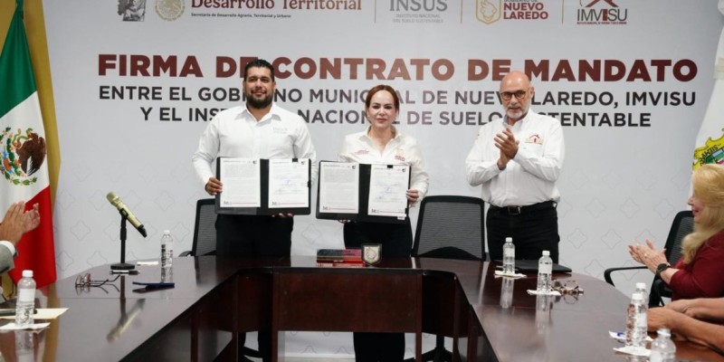 Se unen Gobierno Municipal e INSUS para apoyar familias con trámite de escrituras