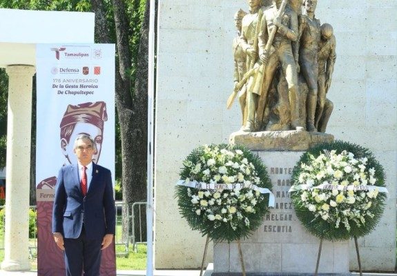 Preside Américo ceremonia del 178 aniversario de la Gesta Heroica de los Niños Héroes de Chapultepec