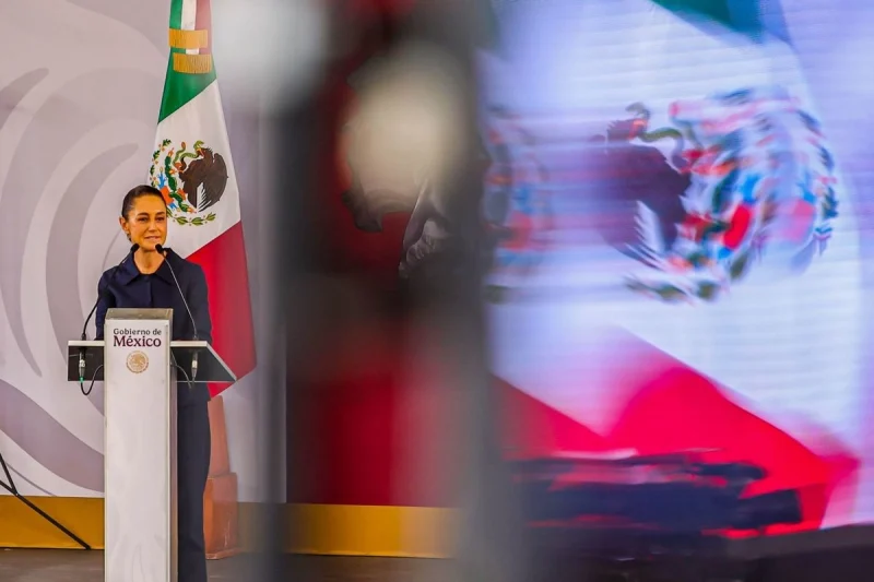 Anuncia Presidenta próximo inicio de obras del tren México-Saltillo-Nuevo Laredo