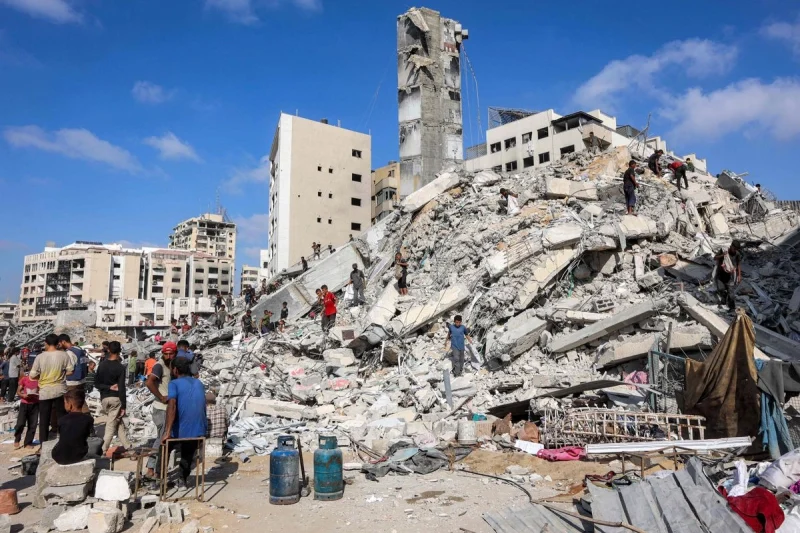 Israel destruye otro gran edificio de viviendas en la ciudad de Gaza