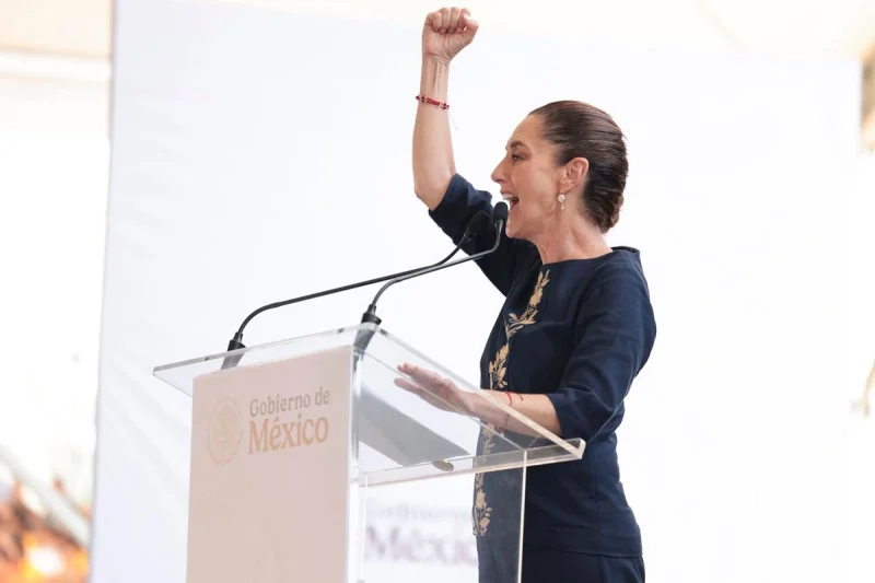«Salimos adelante con dignidad»: Sheinbaum sobre política arancelaria de Trump