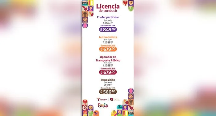 Ofrece Gobierno de Tamaulipas descuentos en licencias de conducir durante la Feria Tamaulipas 2025