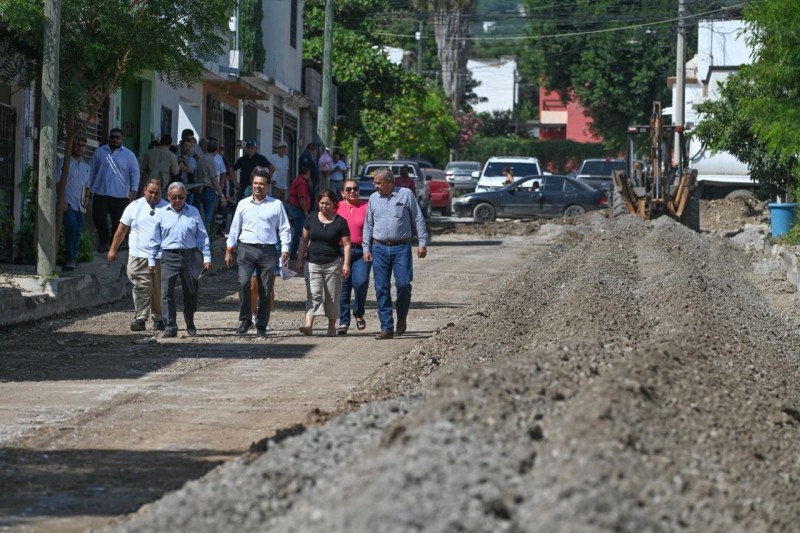 Agradecen victorenses pavimentación en la Cuauhtémoc