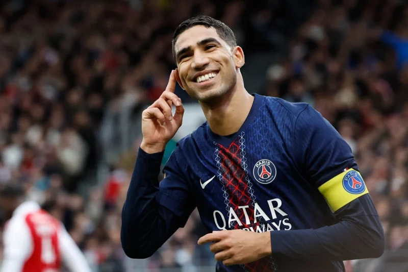 PSG se rencuentra con la victoria en la Ligue 1 con doblete de Achraf Hakimi