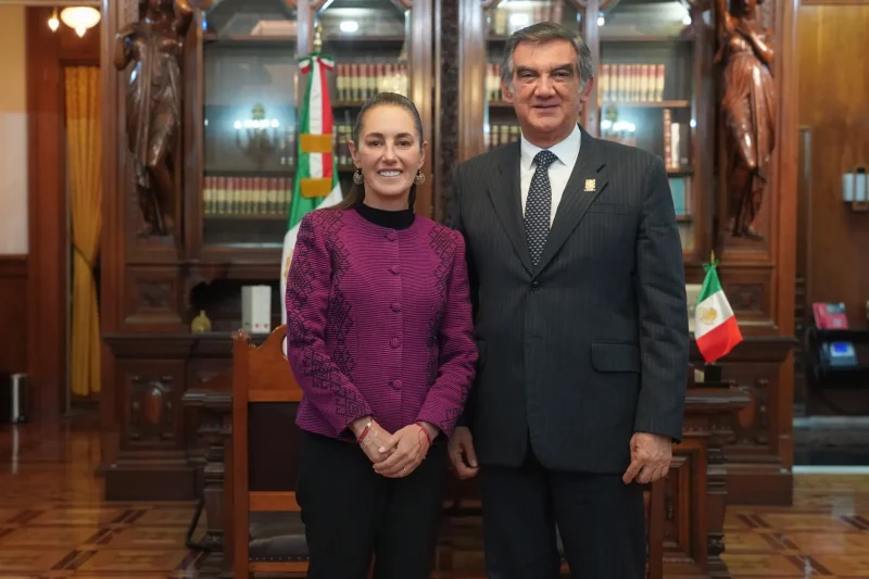 Ante la presidenta Sheinbaum, Américo refrenda compromiso con la Transformación