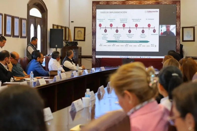 Se suma Victoria a integración de Comités de Paz y Justicia Cívica