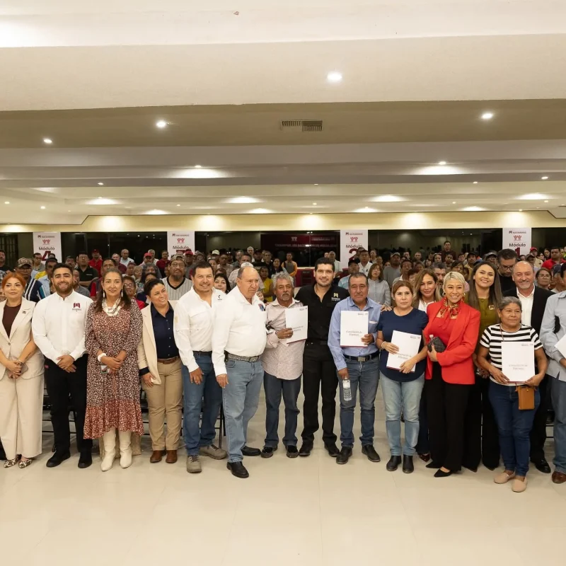 Beto Granados presidió evento de cancelación de hipotecas del Infonavit