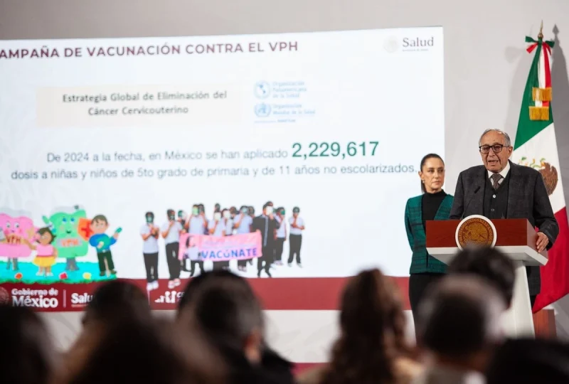 Se reforzará campaña de vacunación contra el virus del papiloma: Ssa