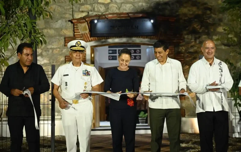 Inaugura Sheinbaum primera fase de la Línea K del Tren Interoceánico en Oaxaca