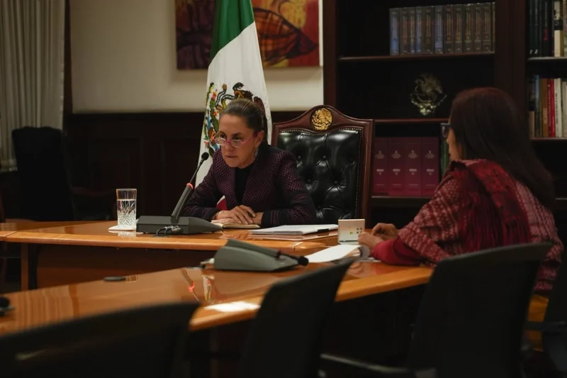 Sheinbaum revisa apoyo a damnificados por lluvias en Puebla