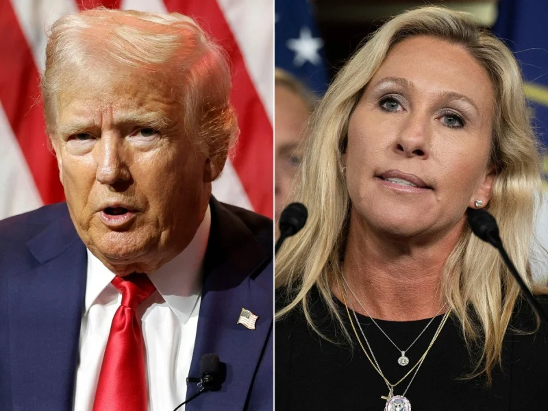 Trump llama «traidora» a congresista Marjorie Taylor Greene por presionar para que se publiquen archivos de Epstein