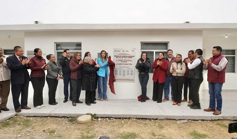 Invierte Gobierno Municipal en Vivienda Digna Para Adultos Mayores; Alcaldesa Carmen Lilia Canturosas Entrega Nuevas Villas al Sistema DIF