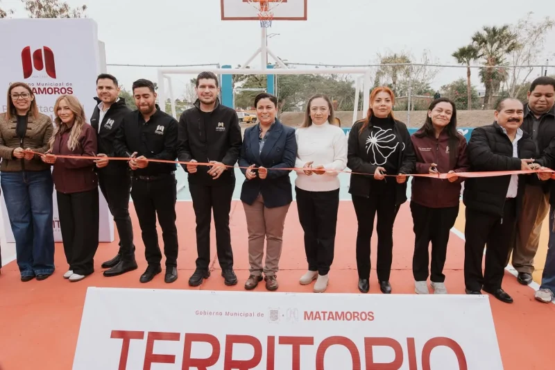 Alcalde Beto Granados encabezó la reinauguración del Parque Lineal del Bordo del Río Bravo