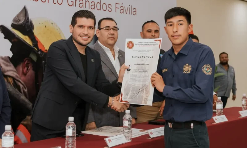 Fortalece Gobierno de Beto Granados a Protección Civil con nueva generación de bomberos