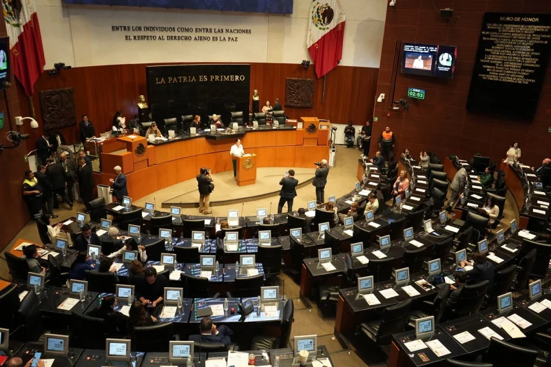 Senado pospone para febrero reformas que contemplan la figura de jueces sin rostro