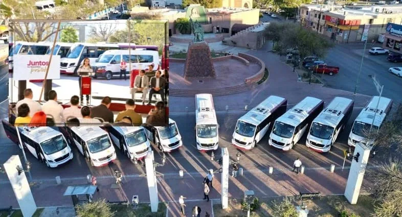 Alcaldesa Carmen Lilia Canturosas Moderniza Trasporte Público en Nuevo Laredo.
