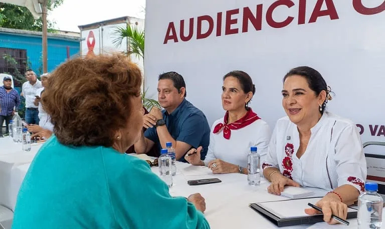 Encabeza Mónica Villarreal Anaya primera Audiencia Ciudadana “Aquí Contigo”