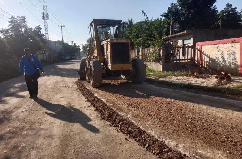 Retoma Municipio trabajos de rehabilitación de vialidades