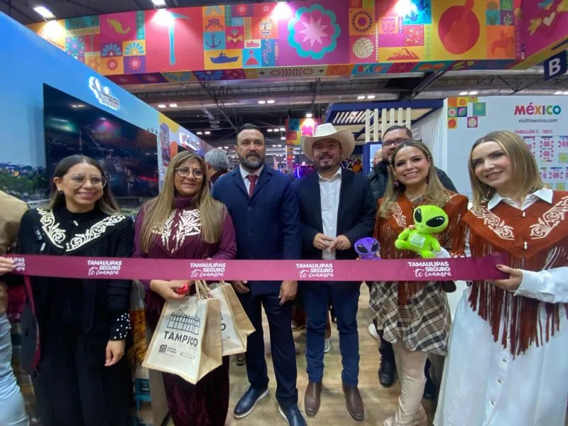Ciudad Madero realza su presencia en la inauguración de FITUR España 2026