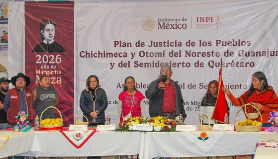 Gobierno invierte más de 686.5 mdp en Plan de Justicia para pueblos Chichimeca y Otomí