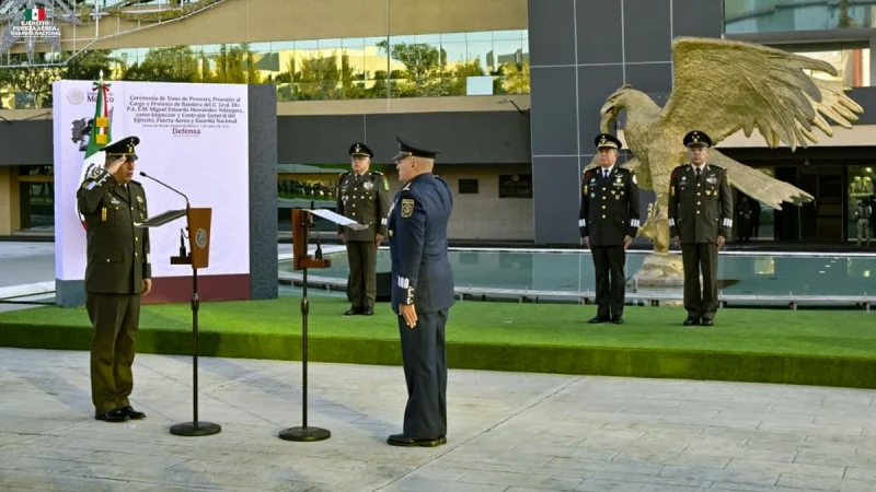 Sheinbaum designa a Miguel Eduardo Hernández como inspector y contralor del Ejército y GN