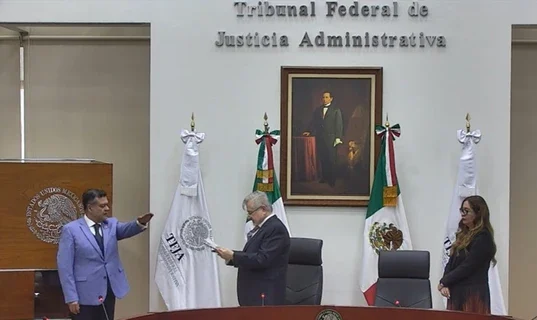 José Ramón Amieva es electo, por unanimidad, como presidente de Tribunal de Justicia Administrativa