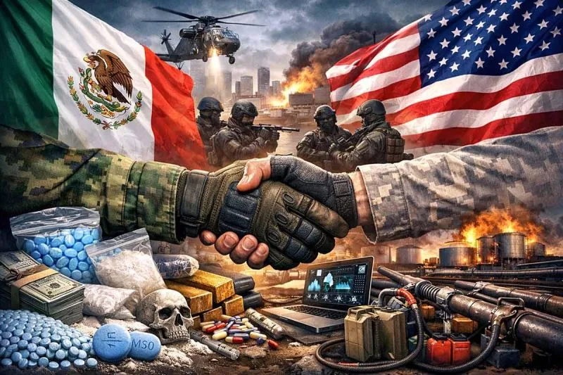 México y EU activan pacto de seguridad; caen 46% incautaciones de fentanilo