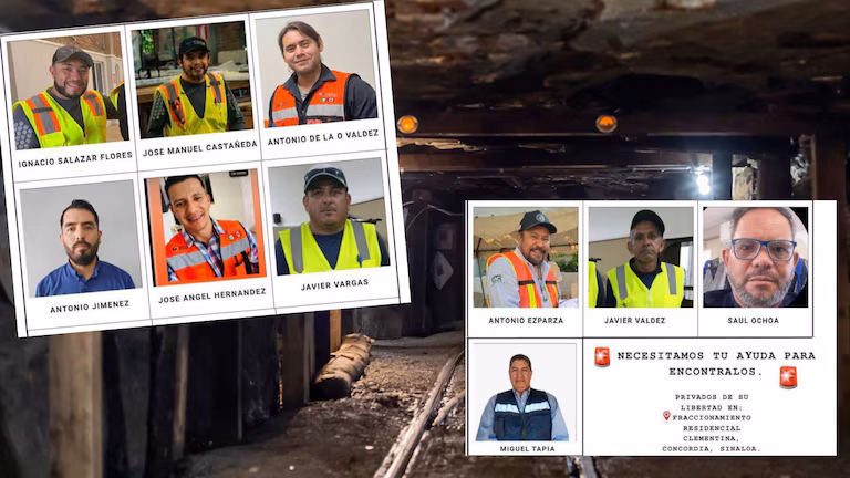 FGR confirma identificación de cinco cuerpos tras el secuestro de 10 mineros en Concordia, Sinaloa