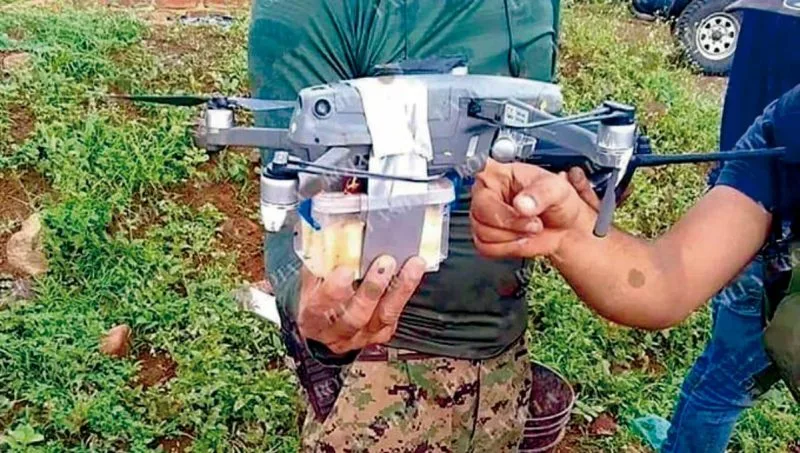 Sedena desmantela drones del narco en cuatro estados